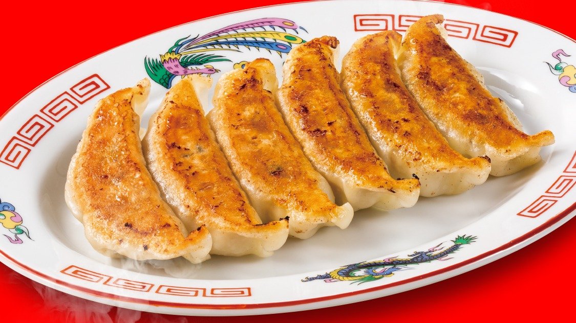 焼き餃子の写真
